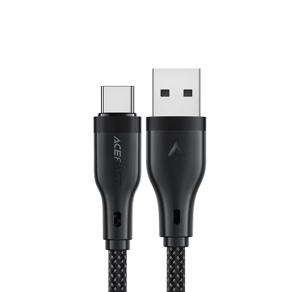 Kabel za podatke in polnjenje USB-A - USB-C Acefast C8-04, 18W, 1.2m, črn