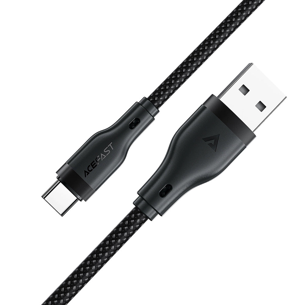 Kabel za podatke in polnjenje USB-A - USB-C Acefast C8-04, 18W, 1.2m, črn