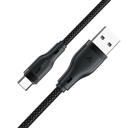 Kabel za podatke in polnjenje USB-A - USB-C Acefast C8-04, 18W, 1.2m, črn