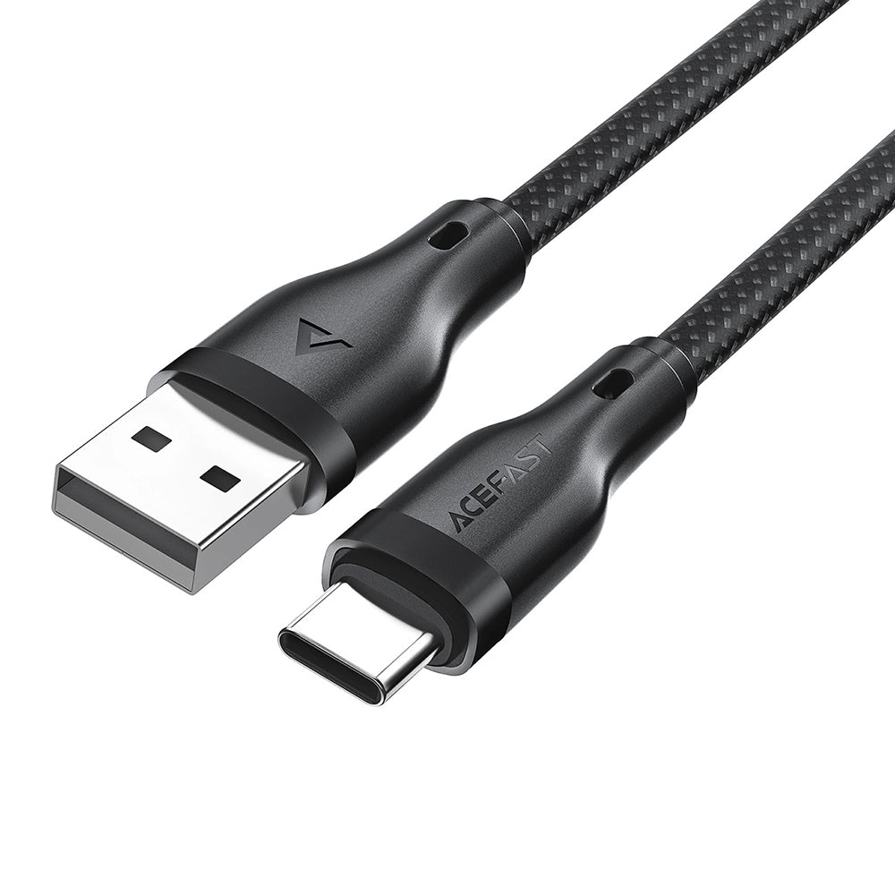 Kabel za podatke in polnjenje USB-A - USB-C Acefast C8-04, 18W, 1.2m, črn