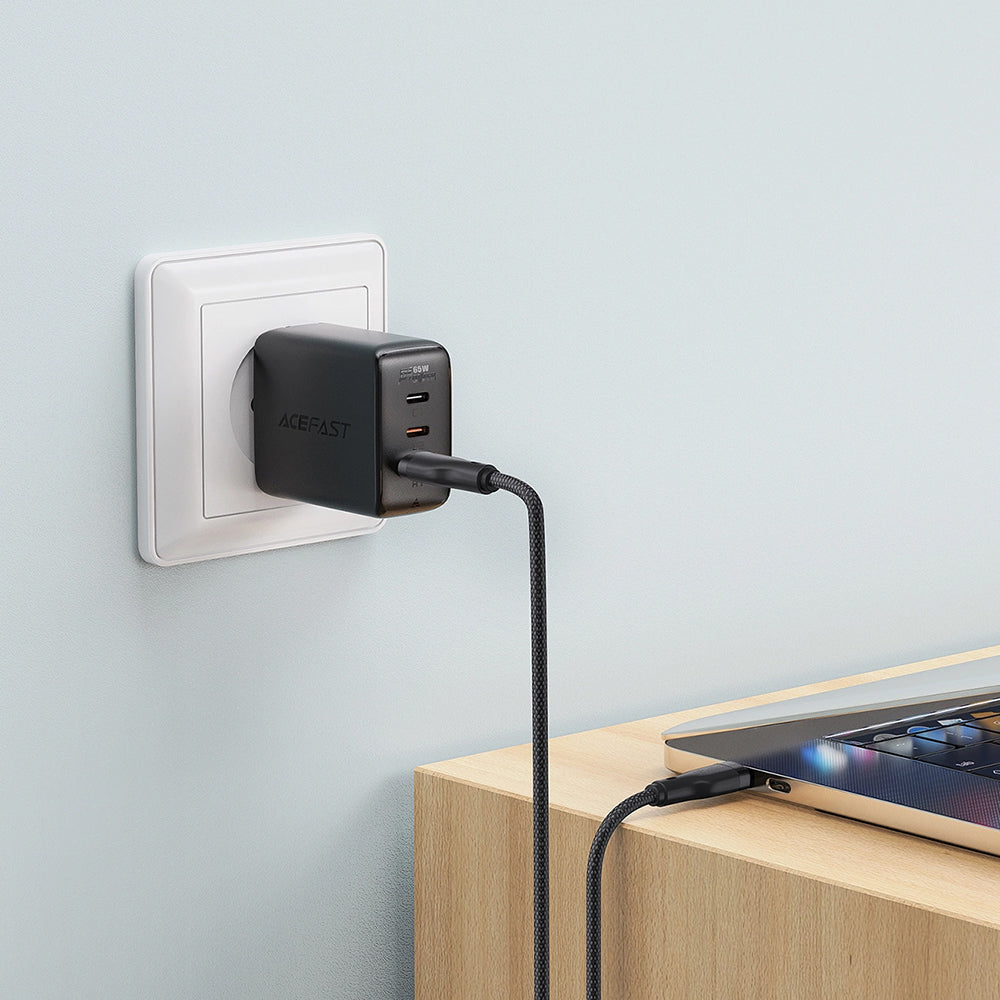 Kabel za podatke in polnjenje USB-A - USB-C Acefast C8-04, 18W, 1.2m, črn