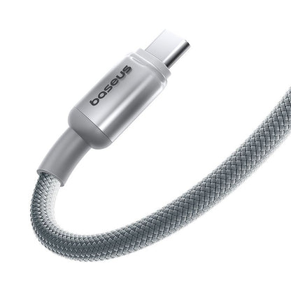 Kabel za podatke in polnjenje USB-A - USB-C Baseus Discolor, 100W, 1m, Srebrn E0420803