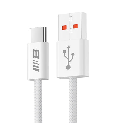 Kabel za podatke in polnjenje USB-A - USB-C Blueo, 18W, 1.5m, Bel