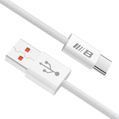 Kabel za podatke in polnjenje USB-A - USB-C Blueo, 18W, 1.5m, Bel