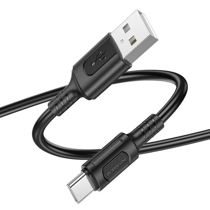Kabel za podatke in polnjenje USB-A - USB-C Borofone BX111 Feliz, 20W, 1m, črn