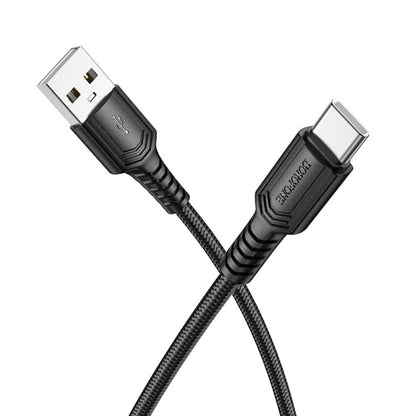 Kabel za podatke in polnjenje USB-A - USB-C Borofone BX116 Certain, 18W, 1m, črn