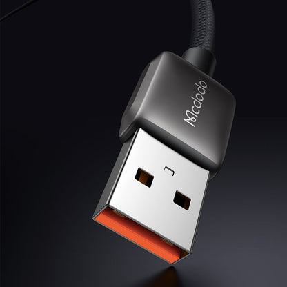 Podatkovni in polnilni kabel USB-A - USB-C McDodo CA-2350 Display, 100W, 1.2m, črn
