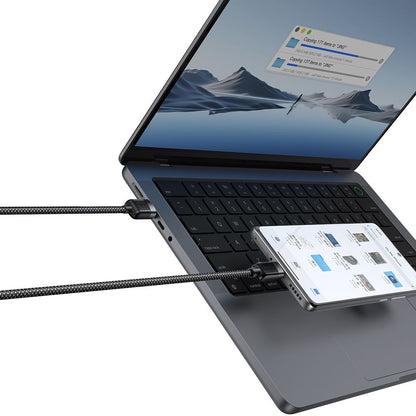 Kabel za podatke in polnjenje USB-A - USB-C McDodo CA-5650 Self Winding, 66W, 1.2m, črn