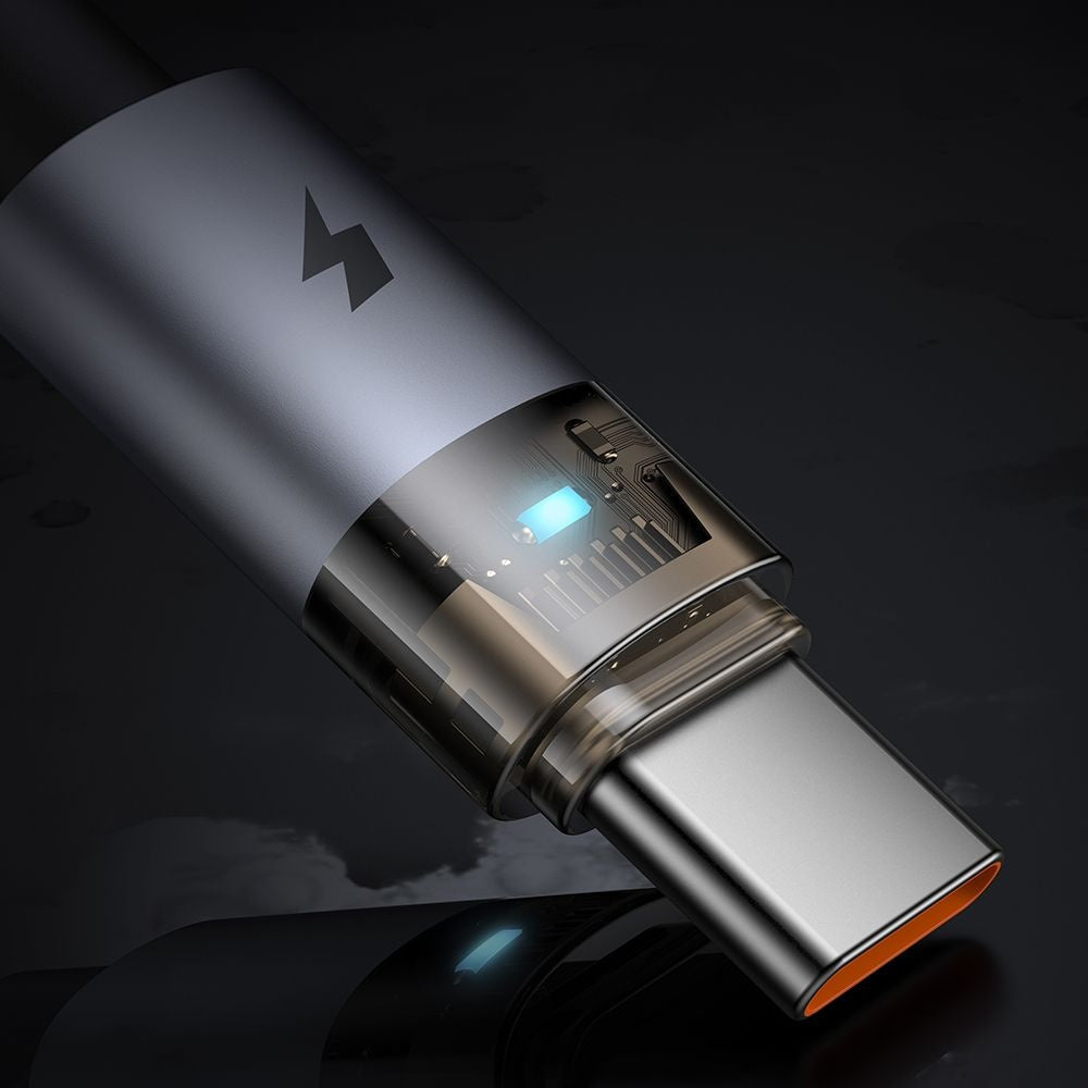 USB-A to USB-C Data and Charging Cable McDodo CA-6890, 66W, 1.2m, Black