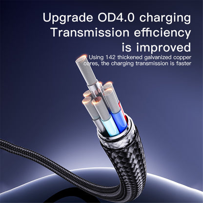 Kabel za podatke in polnjenje USB-A - USB-C Yesido CA129C, 18W, 1.2m, črn