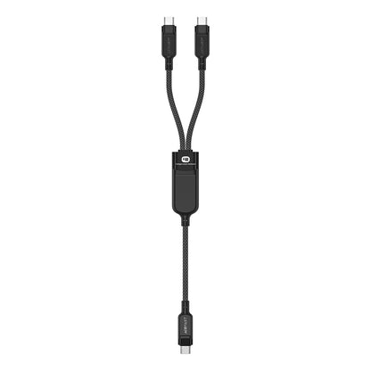 Kabel za prenos podatkov in polnjenje USB-C - 2 x USB-C Acefast C5-11, 100W, 1.2m, črn