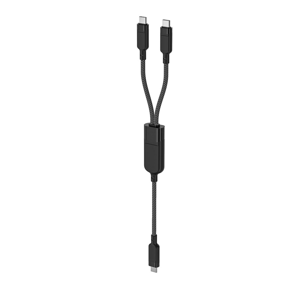 Kabel za prenos podatkov in polnjenje USB-C - 2 x USB-C Acefast C5-11, 100W, 1.2m, črn