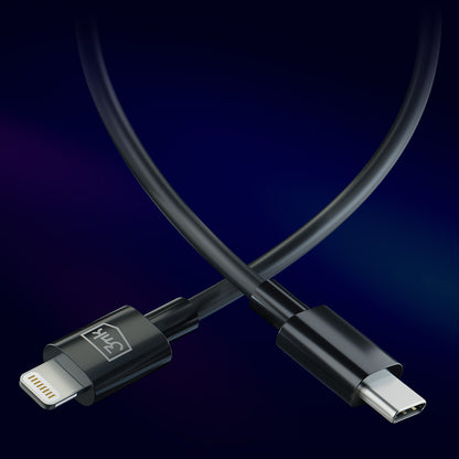 USB-C - Lightning podatkovni in polnilni kabel 3MK Hyper, 20W, 1,2 m, bel