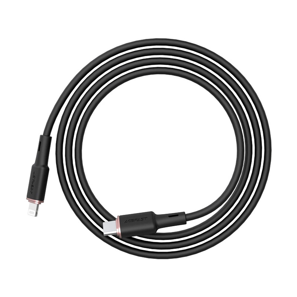 Kabel za podatke in polnjenje USB-C - Lightning Acefast C2-01, 30W, 1.2m, črn