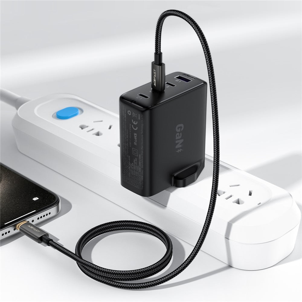 Kabel za podatke in polnjenje USB-C - Lightning Acefast C23-01, 30W, 1.2m, črn