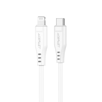 USB-C to Lightning Data and Charging Cable Acefast C3-01, 30W, 1.2m, White