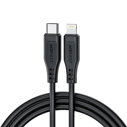 USB-C to Lightning Data and Charging Cable Acefast C3-01, 30W, 1.2m, White