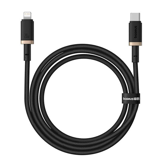 Kabel za prenos podatkov in polnjenje USB-C - Lightning Baseus Dura Series, 20W, 1m, Zlato Črn P10377800U01-03