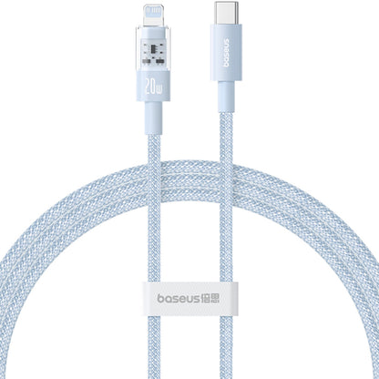 USB-C to Lightning Baseus Gem Data and Charging Cable, 20W, 2m, Blue P10373001311-01