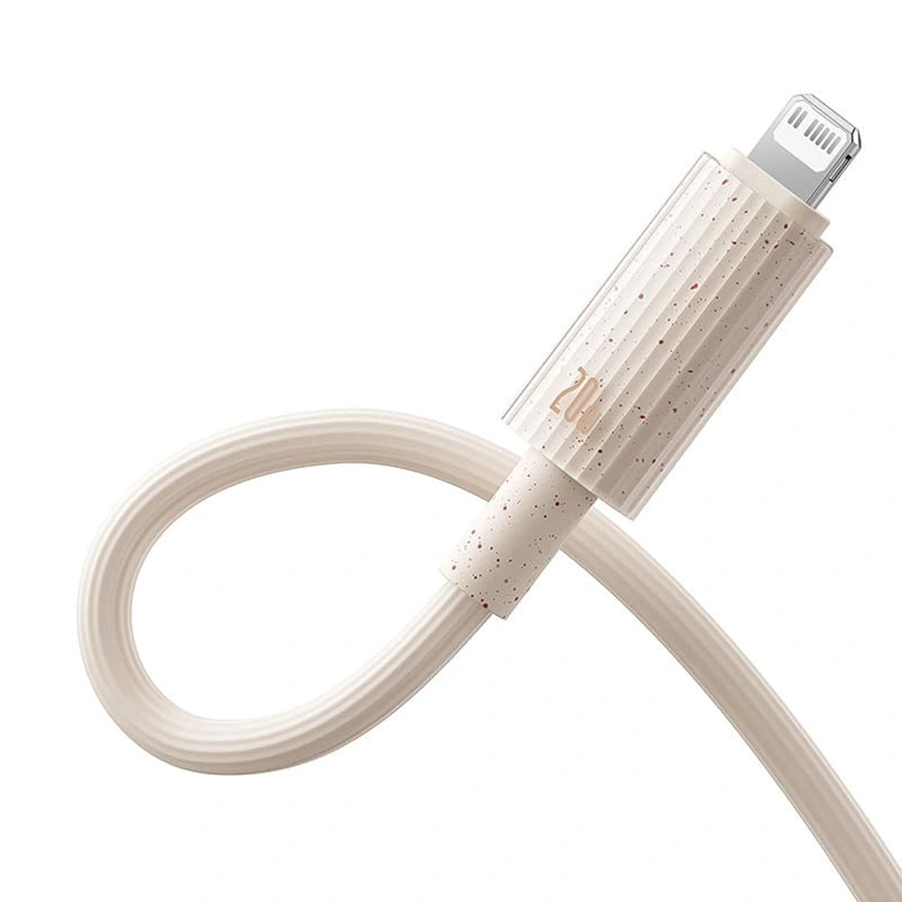 Kabel za podatke in polnjenje USB-C - Lightning Baseus Habitat, 20W, 2m, zelen P10360201631-01