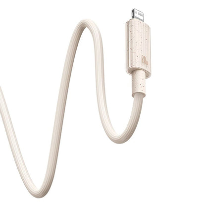 Kabel za podatke in polnjenje USB-C - Lightning Baseus Habitat, 20W, 2m, zelen P10360201631-01