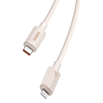 Kabel za podatke in polnjenje USB-C - Lightning Baseus Habitat, 20W, 2m, zelen P10360201631-01