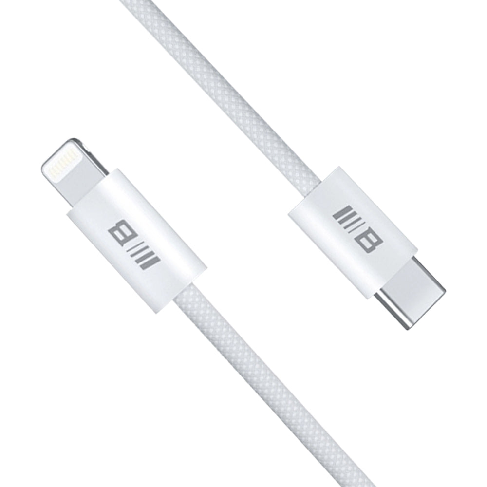 Kabel za podatke in polnjenje USB-C - Lightning Blueo, 20W, 2m, Bel