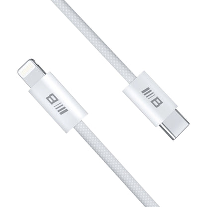 Kabel za podatke in polnjenje USB-C - Lightning Blueo, 20W, 2m, Bel