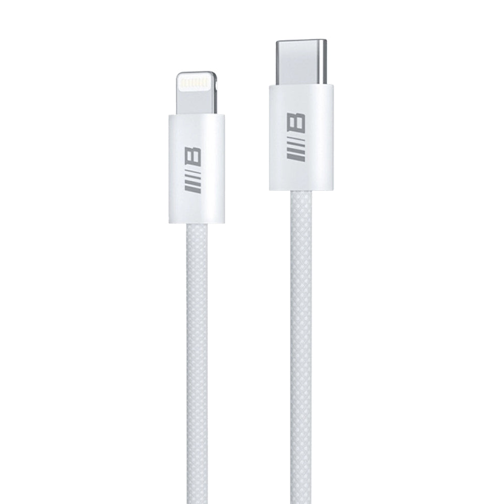 Kabel za podatke in polnjenje USB-C - Lightning Blueo, 20W, 2m, Bel
