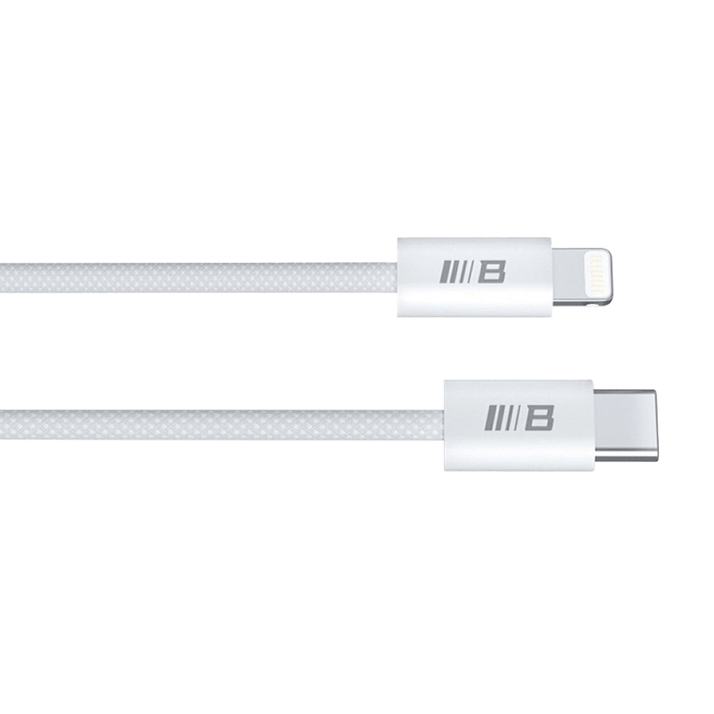 Kabel za podatke in polnjenje USB-C - Lightning Blueo, 20W, 2m, Bel