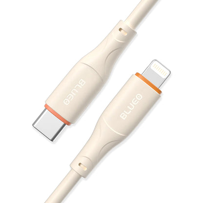 Podatkovni in polnilni kabel USB-C - Lightning Blueo Ape Legend, 20W, 1.5m, Oranžen