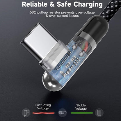 USB-C - Lightning podatkovni in polnilni kabel Lito LD13CL, 30W, 1m, črn