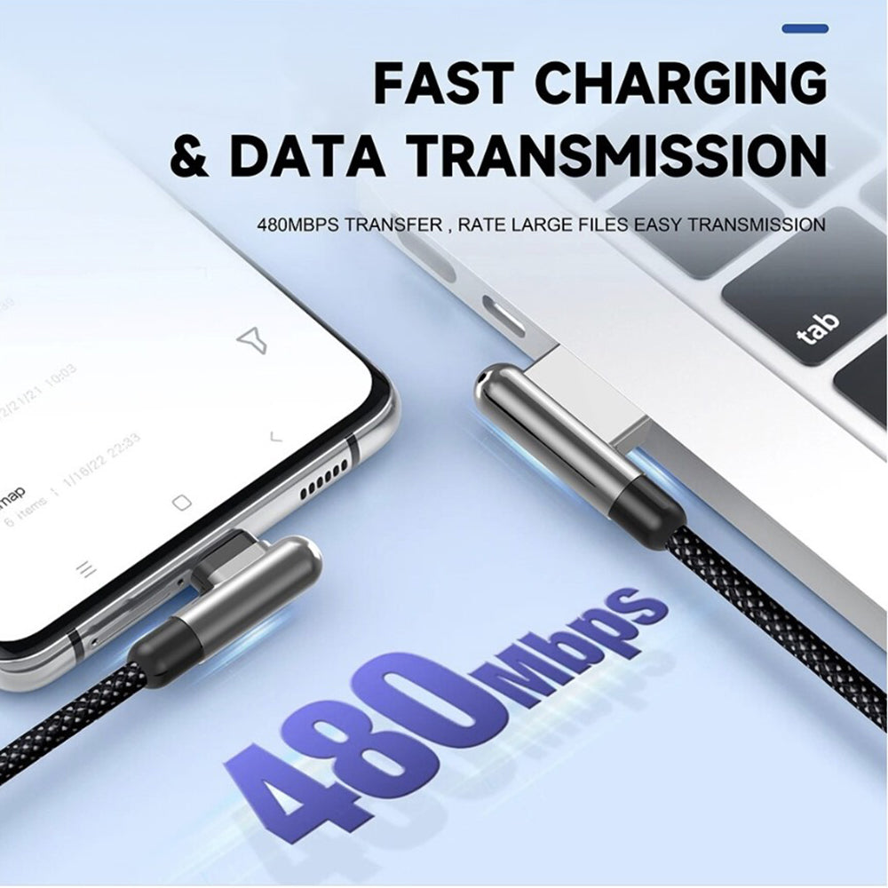 USB-C - Lightning podatkovni in polnilni kabel Lito LD13CL, 30W, 1m, črn