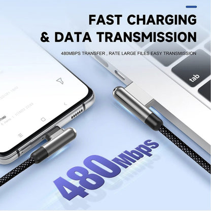 USB-C - Lightning podatkovni in polnilni kabel Lito LD13CL, 30W, 1m, črn