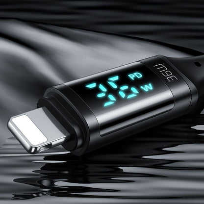 USB-C to Lightning McDodo CA-1030 Data and Charging Cable, 36W, 1.2m, Black