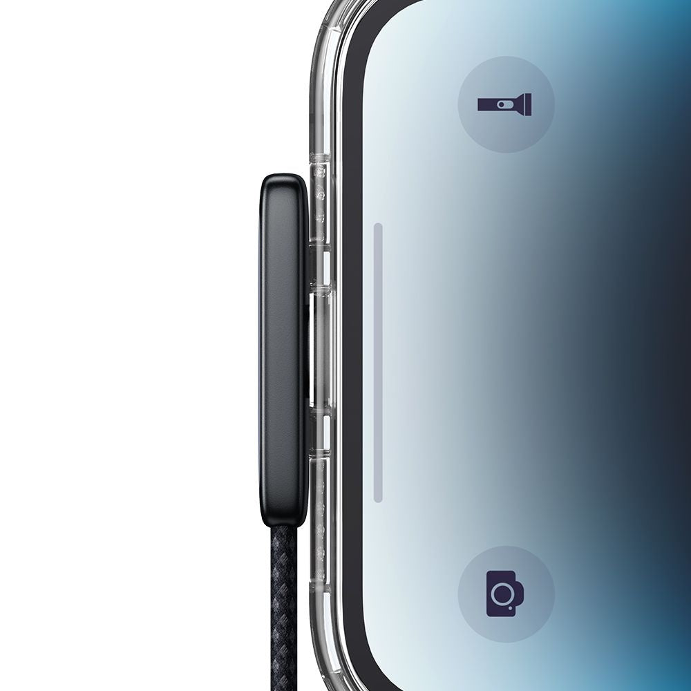 Podatkovni in polnilni kabel USB-C - Lightning McDodo CA-3350 Angled, 36W, 1.2m, črn