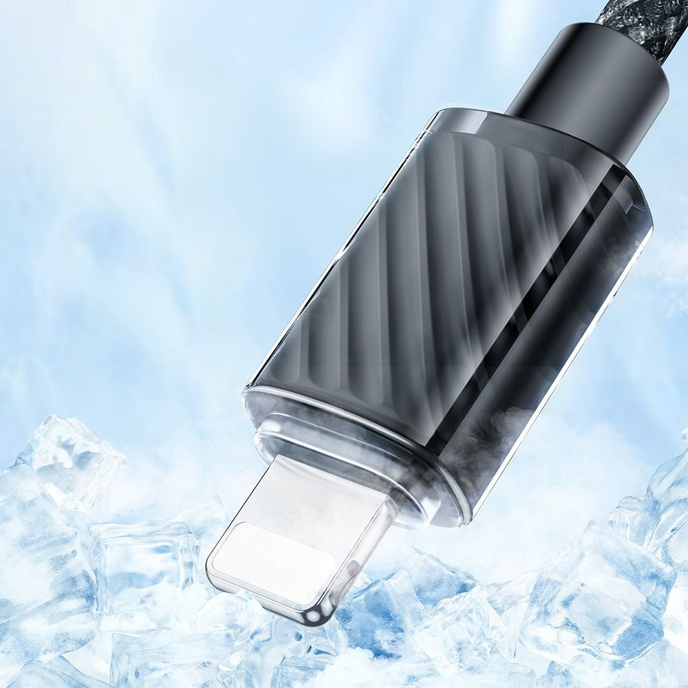 Podatkovni in polnilni kabel USB-C - Lightning McDodo CA-3640, 18W, 1.2m, črn