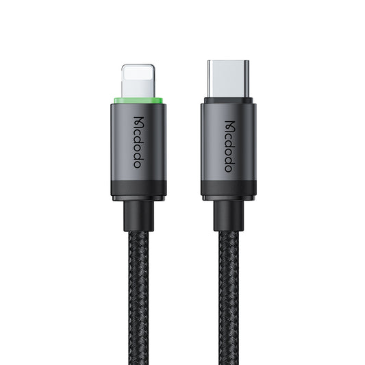 USB-C - Lightning podatkovni in polnilni kabel Mcdodo CA-4820, 36W, 1m, črn