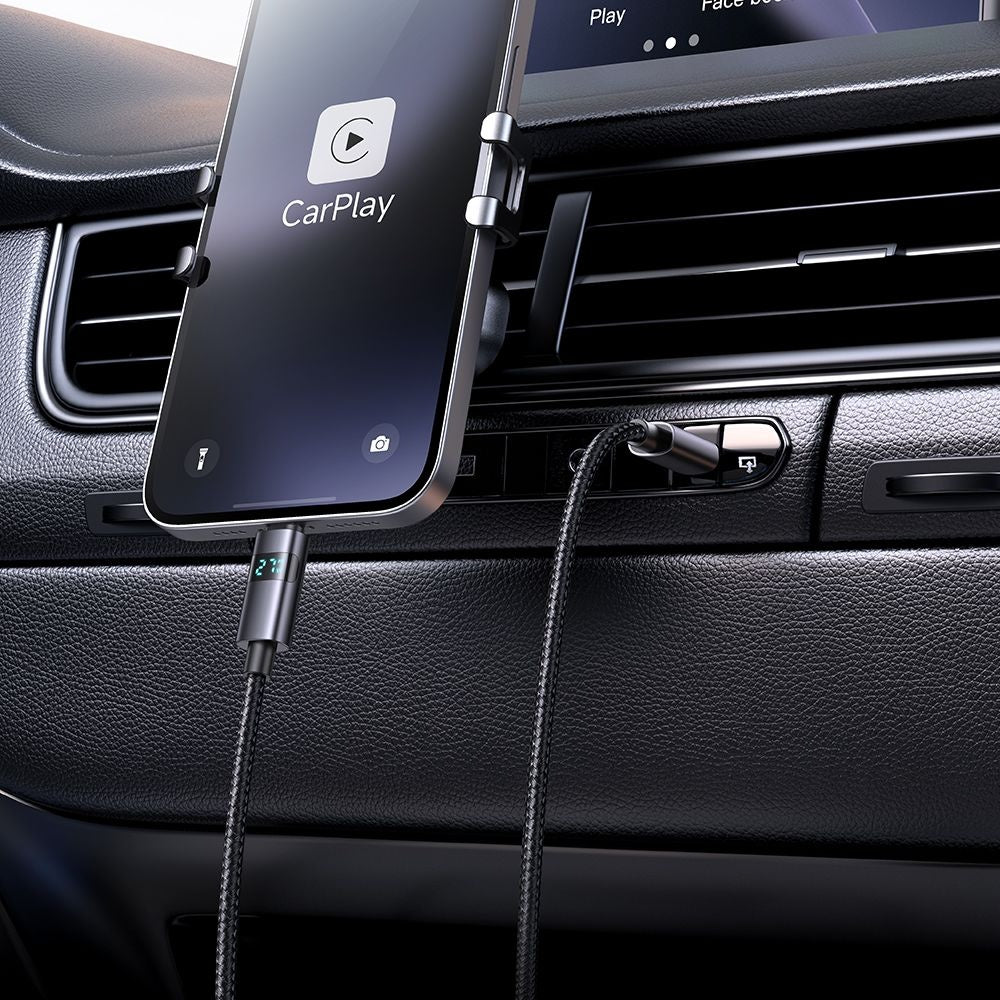 Kabel za podatke in polnjenje USB-C - Lightning McDodo CA-6570 Display, 36W, 1.2m, črn