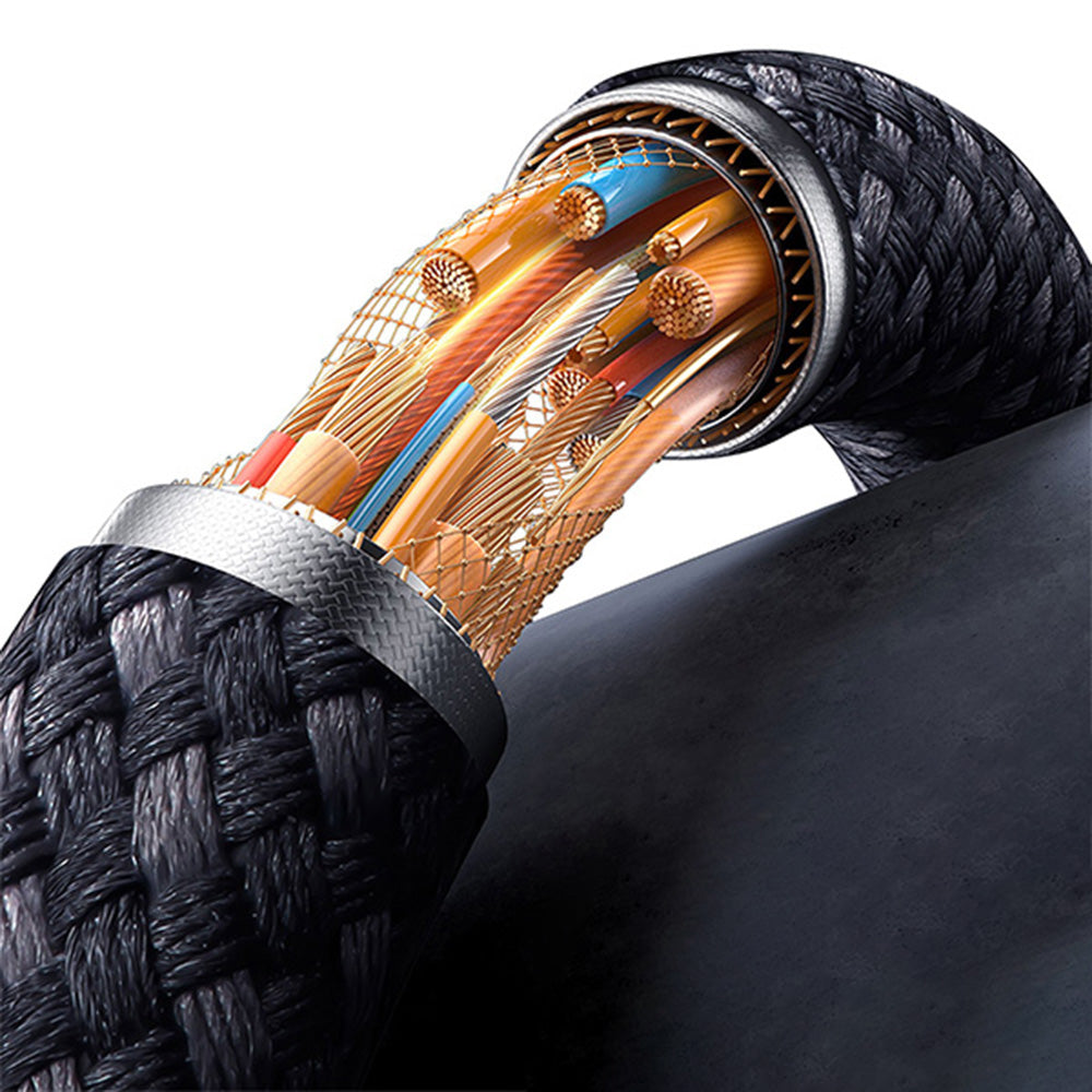 Kabel za podatke in polnjenje USB-C - Lightning / USB-C Lito LD12, 60W, 1.2m, črn