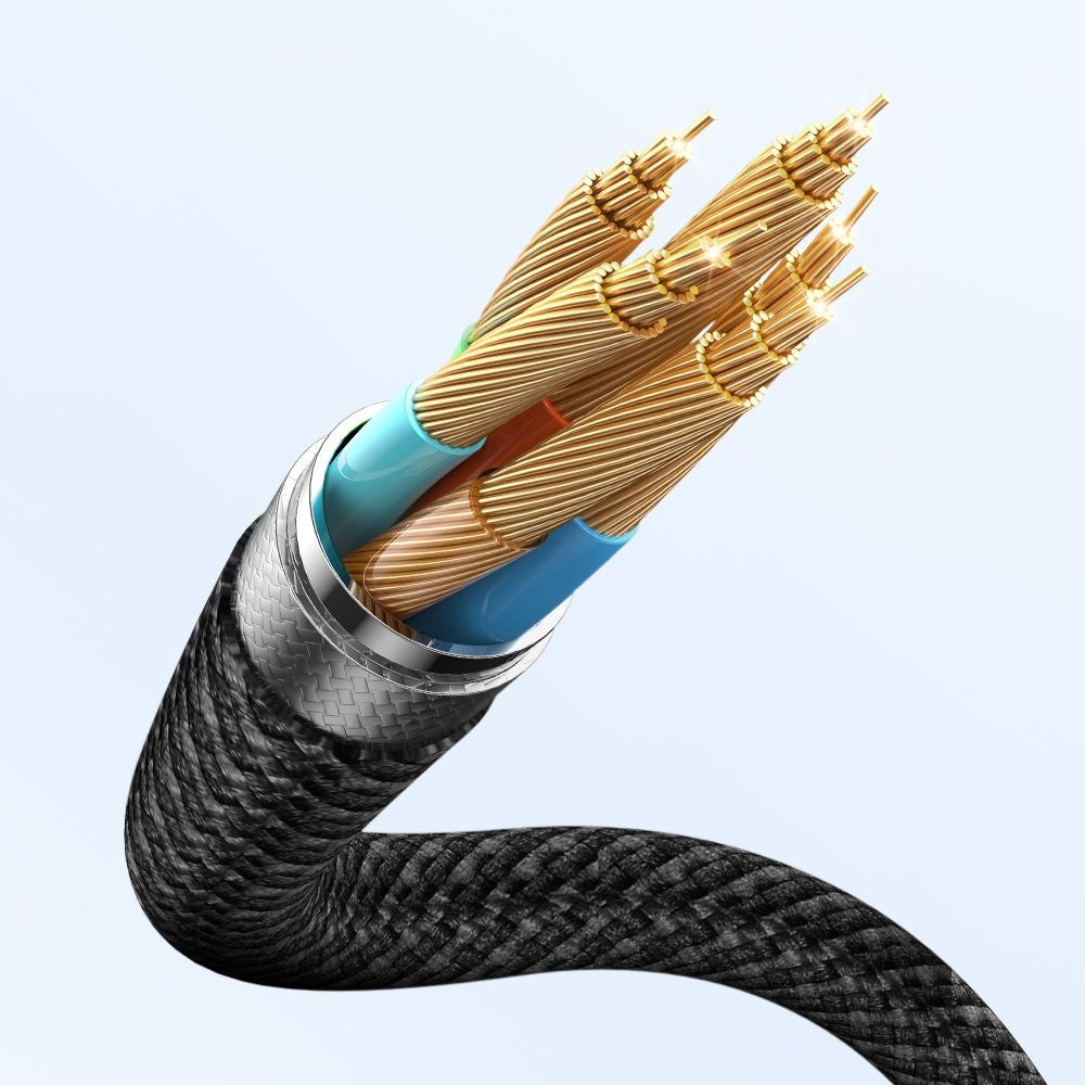 Kabel za polnjenje USB-C - Lightning / USB-C / QI McDodo CA-4940 O 3v1, 100W, 1.2m, Črn