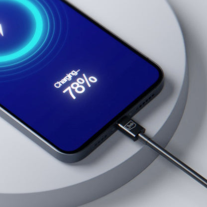 Podatkovni in polnilni kabel USB-C - USB-C 3MK Hyper, 100W, 1.2m, črn