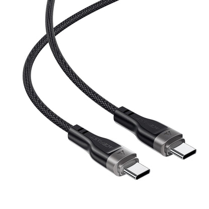 Kabel za podatke in polnjenje USB-C - USB-C Acefast C11-03, 60W, 1.2m, črn