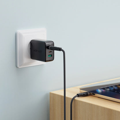 Kabel za podatke in polnjenje USB-C - USB-C Acefast C11-03, 60W, 1.2m, črn