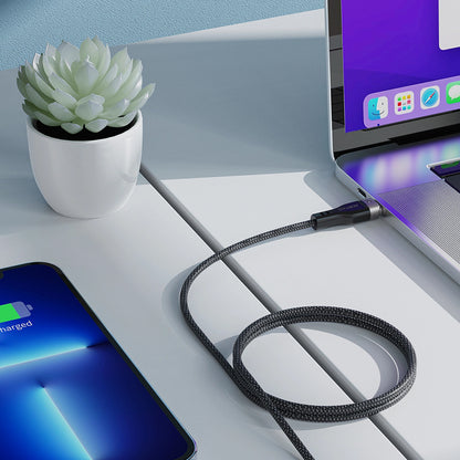 Kabel za podatke in polnjenje USB-C - USB-C Acefast C11-03, 60W, 1.2m, črn