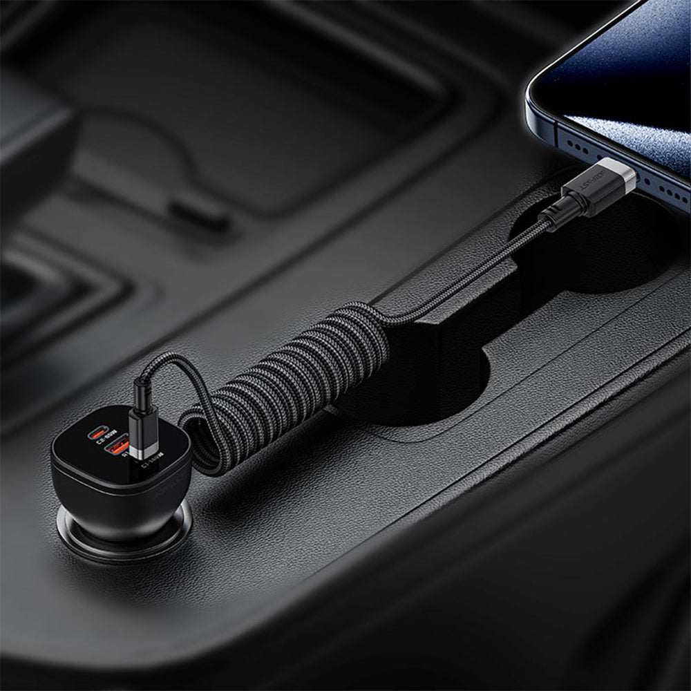 Kabel za podatke in polnjenje USB-C - USB-C Acefast C14-03, 60W, 1.2m, črn