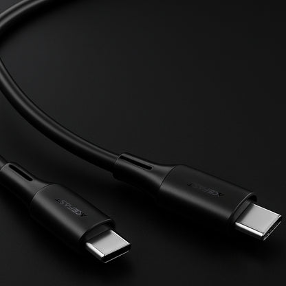 Kabel za podatke in polnjenje USB-C - USB-C Acefast C17-03, 60W, 1.2m, črn