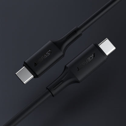 Kabel za podatke in polnjenje USB-C - USB-C Acefast C17-03, 60W, 1.2m, črn