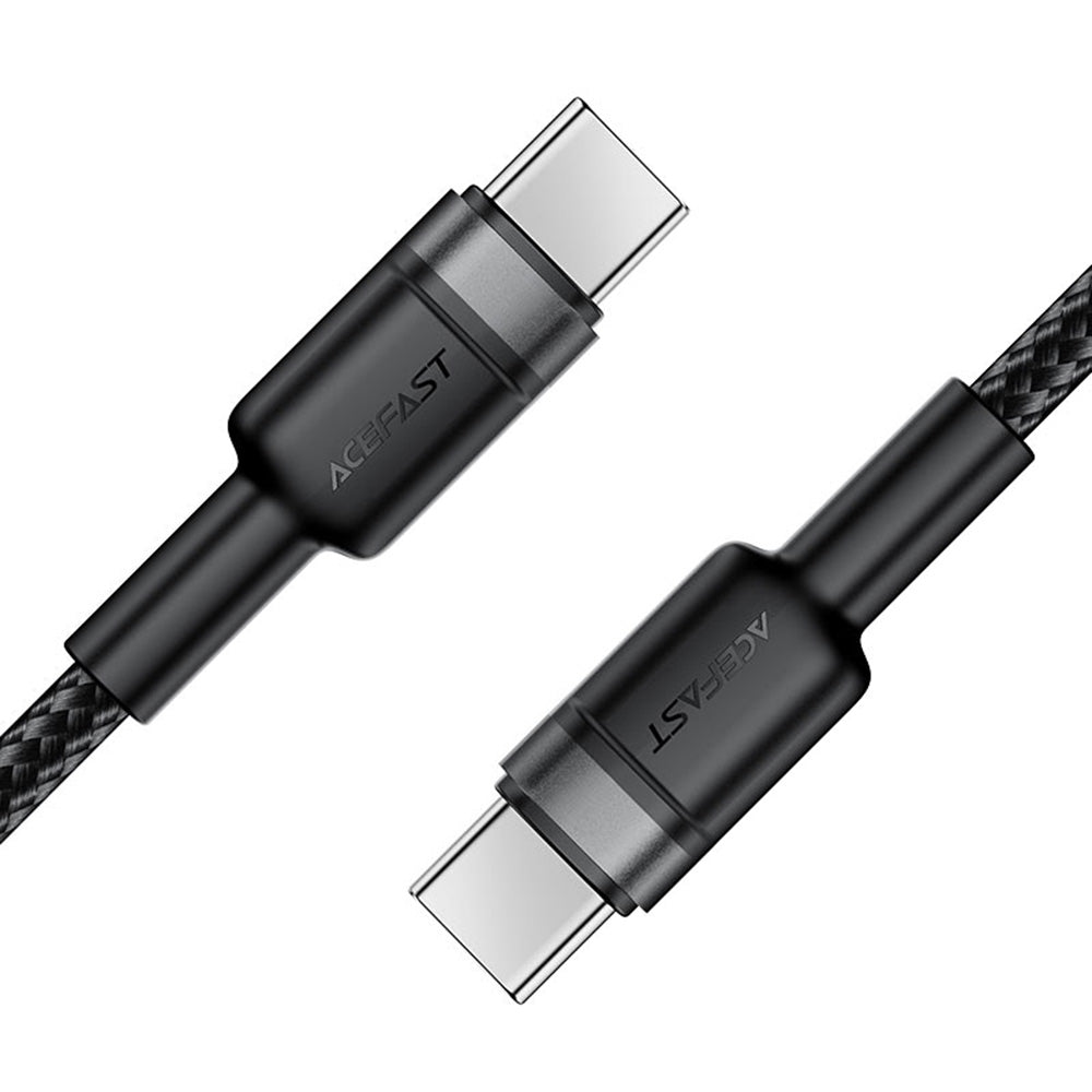 Kabel za podatke in polnjenje USB-C - USB-C Acefast C22-03, 60W, 1.2m, črn.