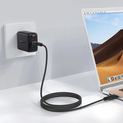 Kabel za podatke in polnjenje USB-C - USB-C Acefast C8-03, 60W, 1.2m, črn